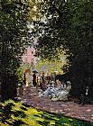 The Parc Monceau Paris 2 by Claude Monet